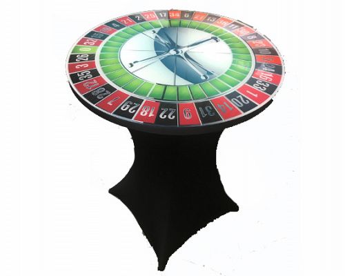 Casino - Tischplatte (Roulette) für Stehtisch