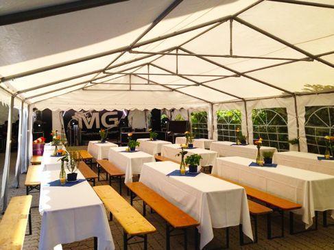 Gartenparty 100 Personen