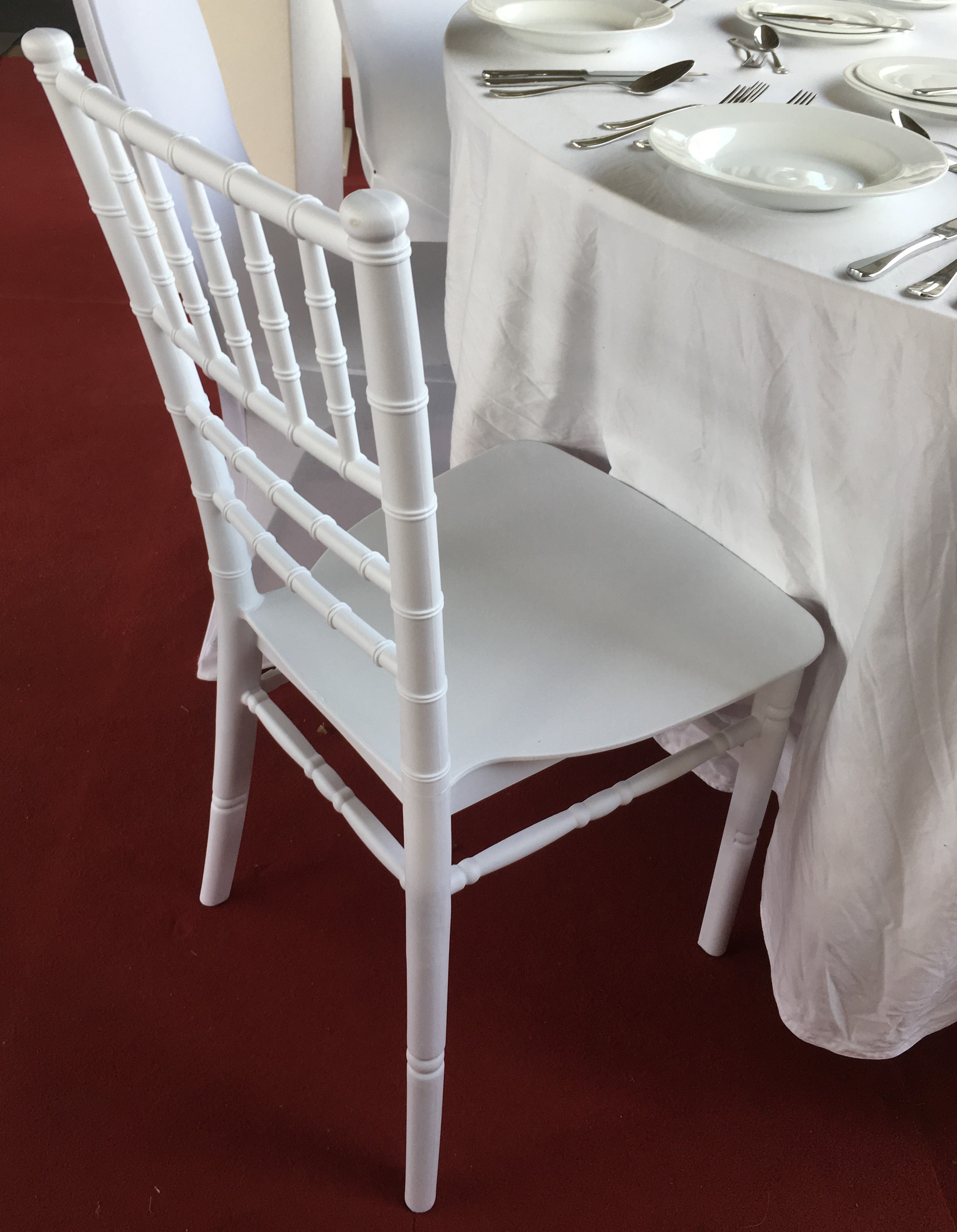 Stuhl (Wedding) weiß