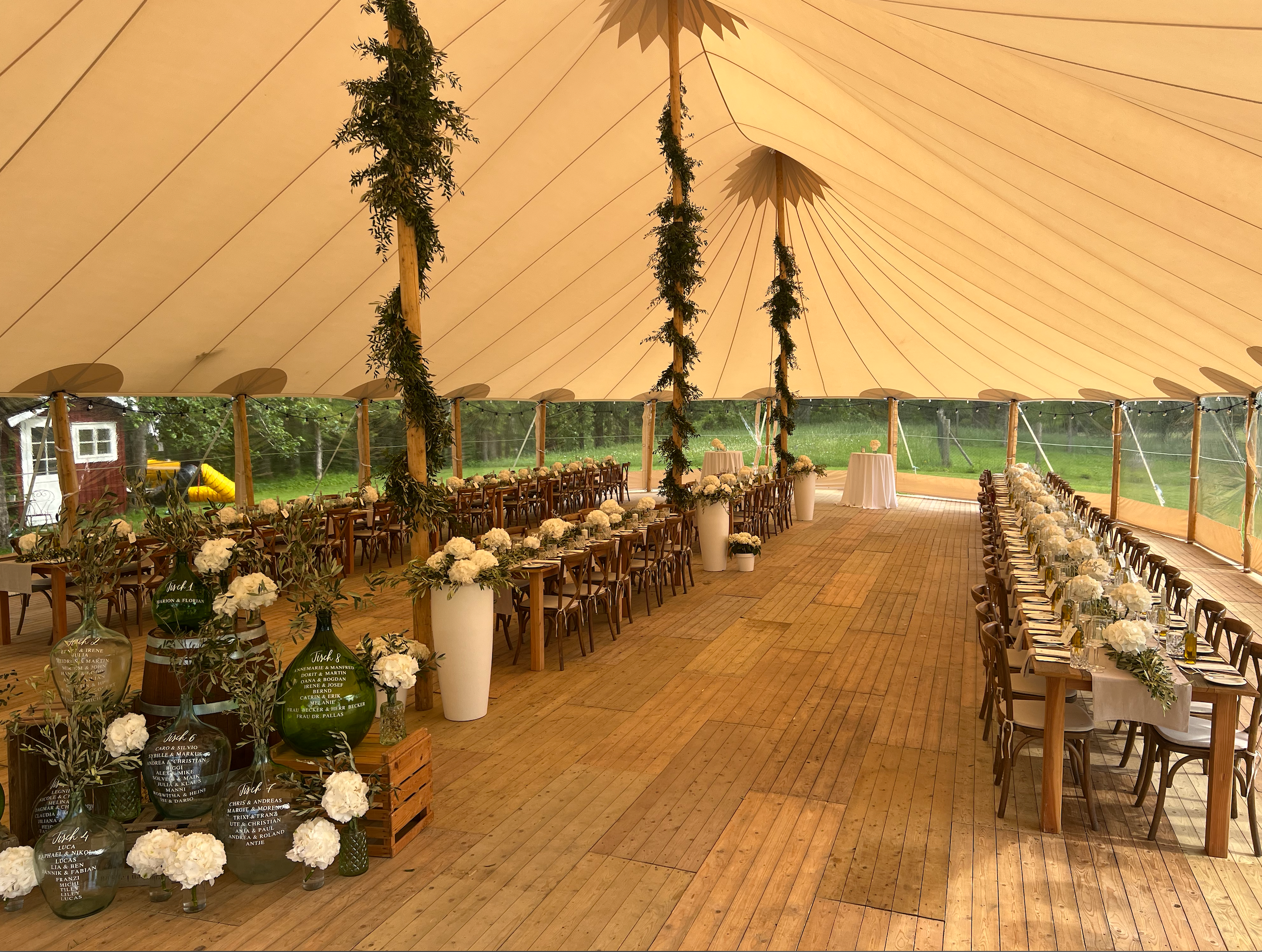 Gartenparty bis 200 Personen inkl. Boden und Zeltheizung (beheizt bis 30 Grad) – 3