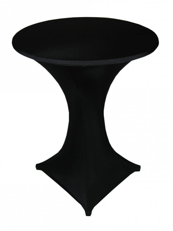 Stehtischhusse schwarz