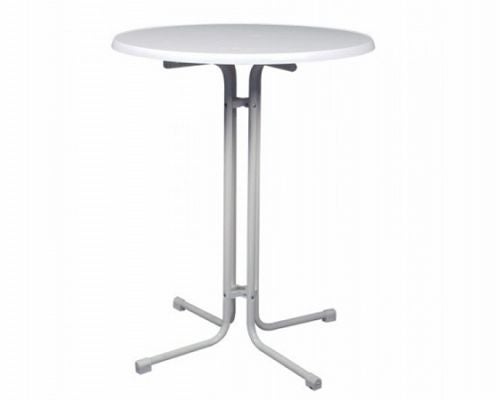 Stehtisch weiß 80 cm