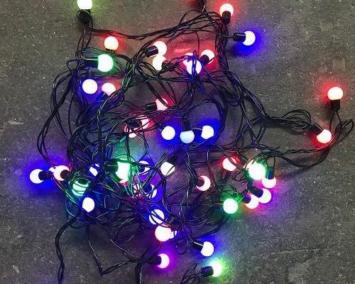 Lichterkette bunt 9 m