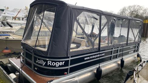 Motorboot /  Partyboot für Junggesellenabschied, Geburtstagsparty, Firmenfeier, Jubiläum – 2