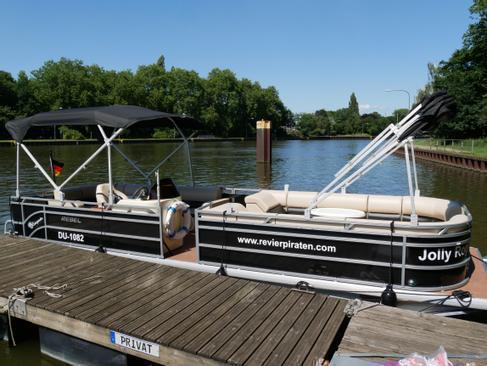 Partyboot / Motorboot auf Ruhr und Rhein Herne Kanal mieten!