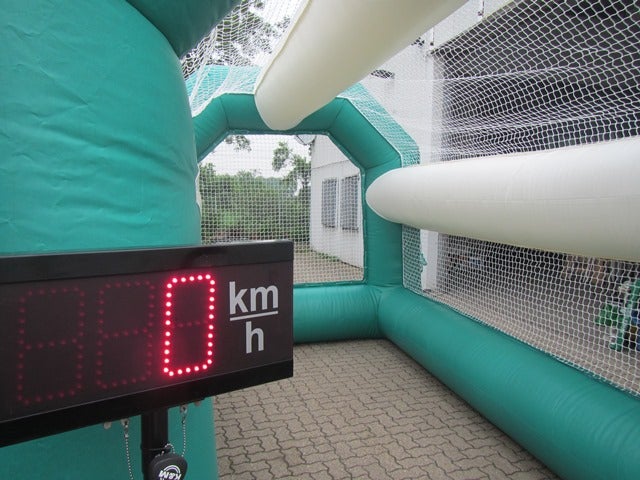 Speed Cage, Shoot Out, Speed Check Torwand mit Geschwindigkeitsmessung / Radar – 2