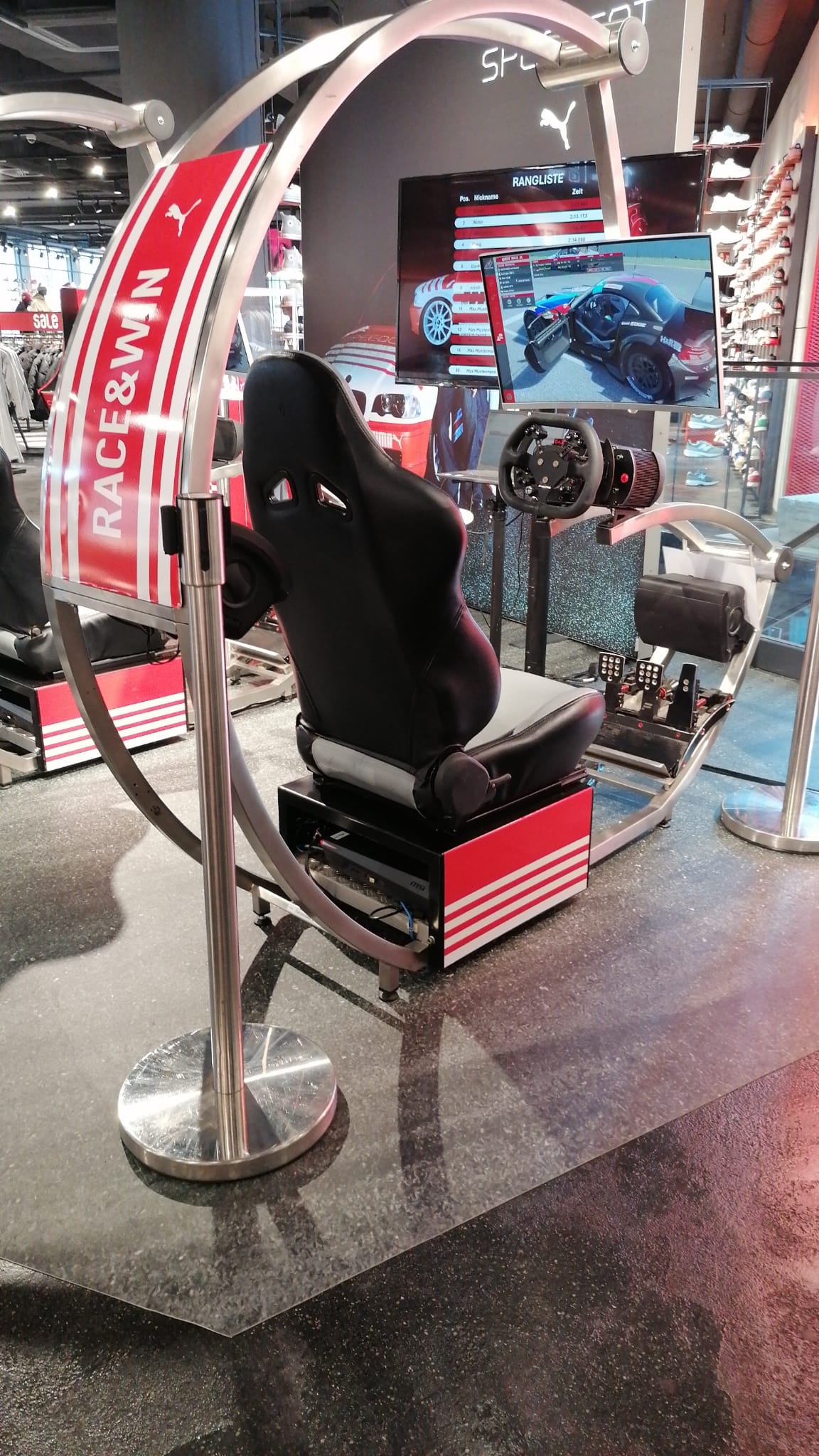 Fahrsimulator / Rennsimulator, Formel 1 Simulator, Truck Racing Simulator – 2