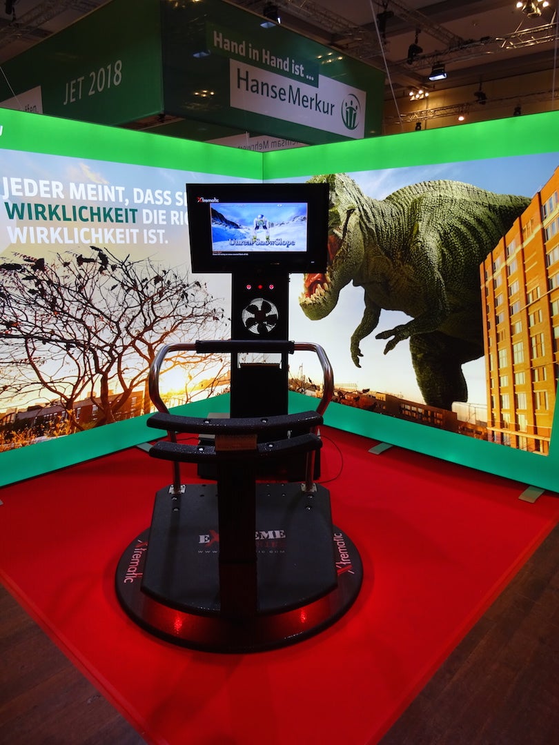 Virtual Reality Simulator / Motorrad Simulator / Preis inkl. Techniker/Betreuer