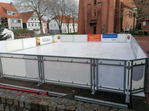 100qm mobile Eisfläche, Eishockeyfläche, Kunsteisbahn, Kunststoffeisbahn, Eisbahn mieten – 2