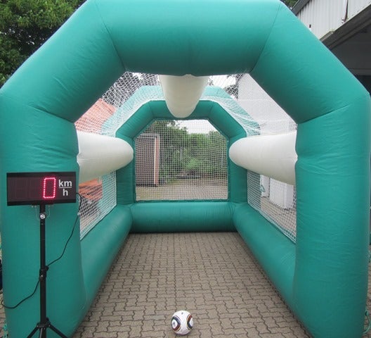 Speed Cage, Shoot Out, Speed Check Torwand mit Geschwindigkeitsmessung / Radar