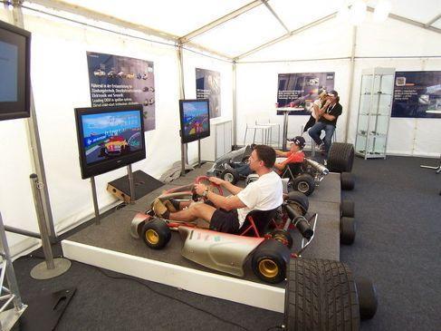 Kart Simulator auch als Doppelmodul / Kartsimulator / Kart Simulator mieten – 2