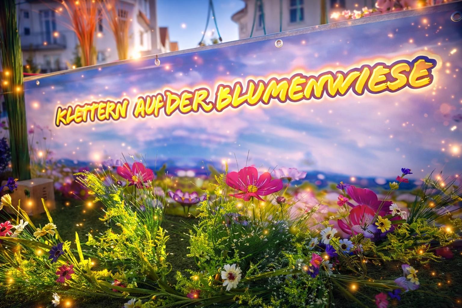 Klettern auf der Blumenwiese – der mobile Kinderhochseilgarten - Frühl mieten in Bramsche – 3