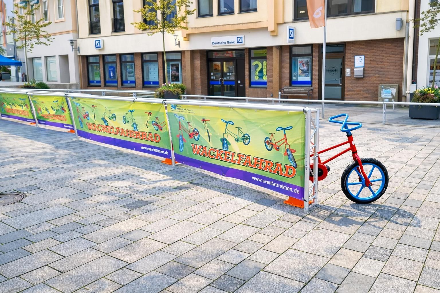 Wackelfahrräder – Kultspaß für jedes Event mieten in Bramsche – 3