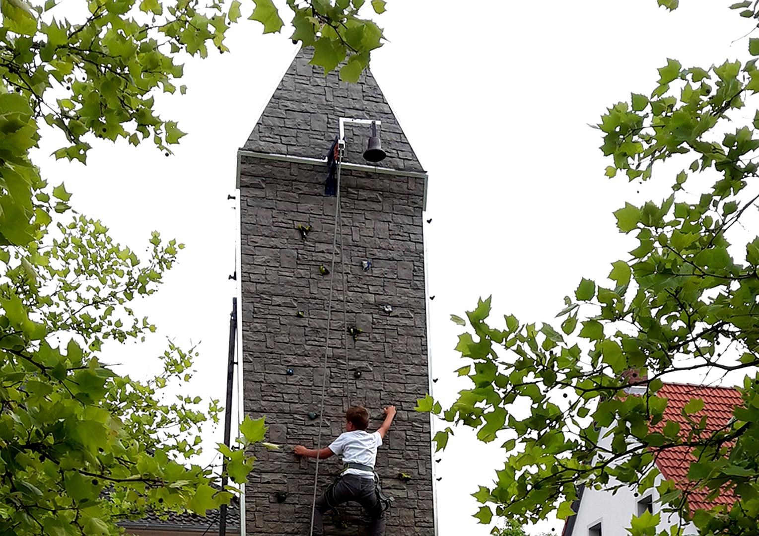 Kletterwand Eiger - Co2 neutral - green event modul mieten in Bramsche – 3
