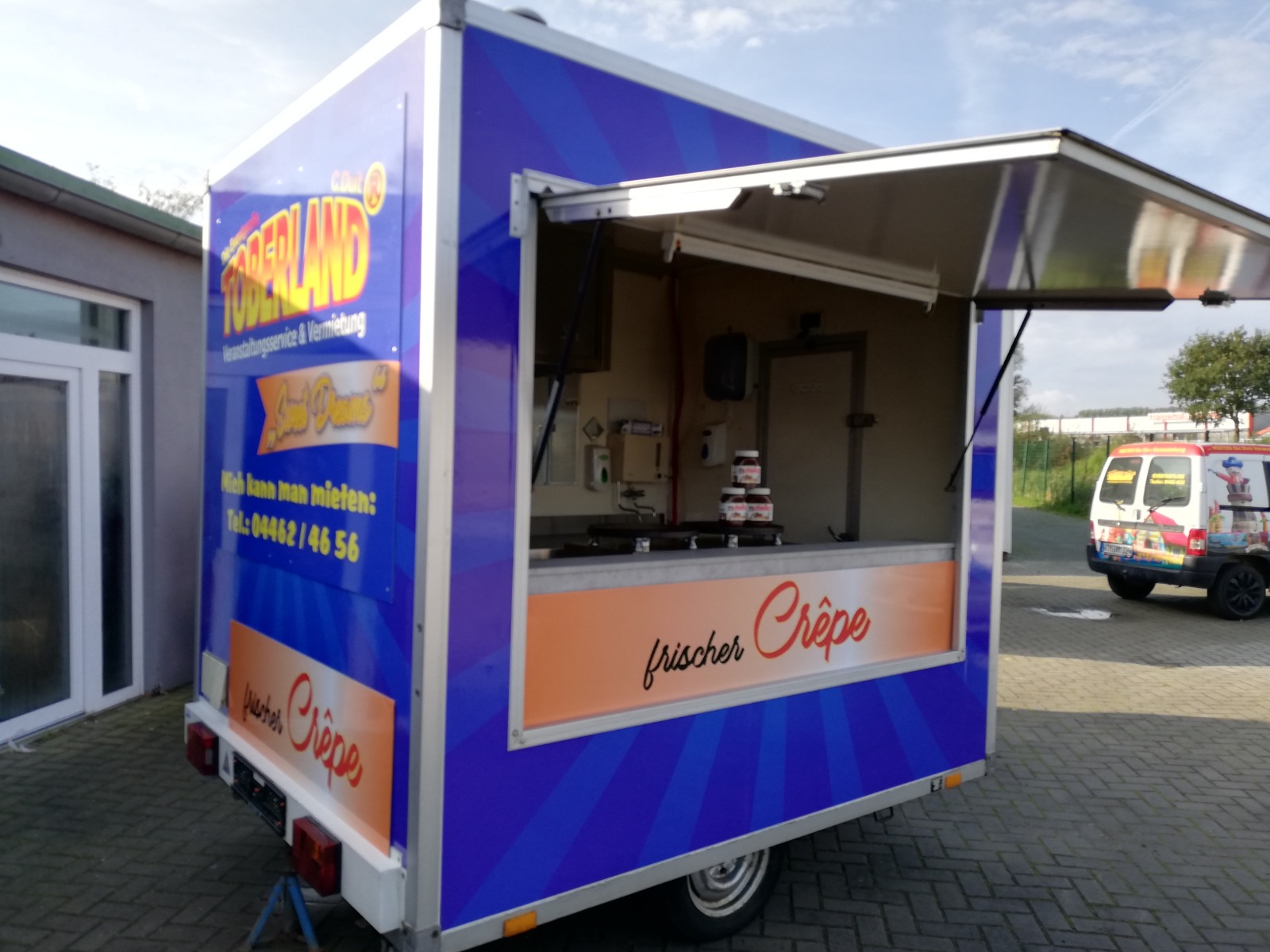 Crepes Wagen zu vermieten bei Toberland ❗ mieten bei TOBERLAND, Inhaber Christian Duit