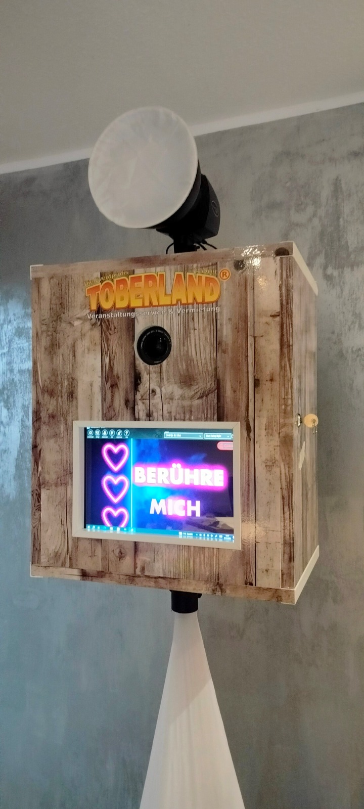 Fotobox mieten bei TOBERLAND, Inhaber Christian Duit