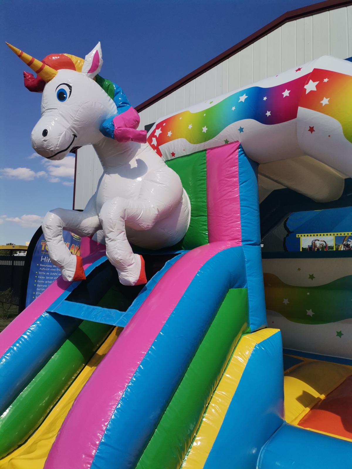 Einhorn Mini mieten bei TOBERLAND, Inhaber Christian Duit