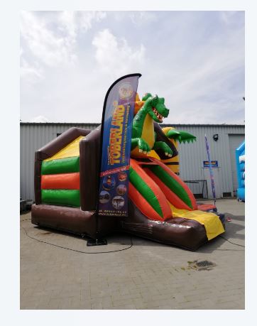 Hüpfburg Dino mieten bei TOBERLAND, Inhaber Christian Duit