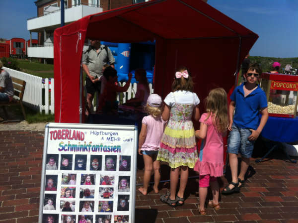 Kinderschminken mieten bei TOBERLAND, Inhaber Christian Duit