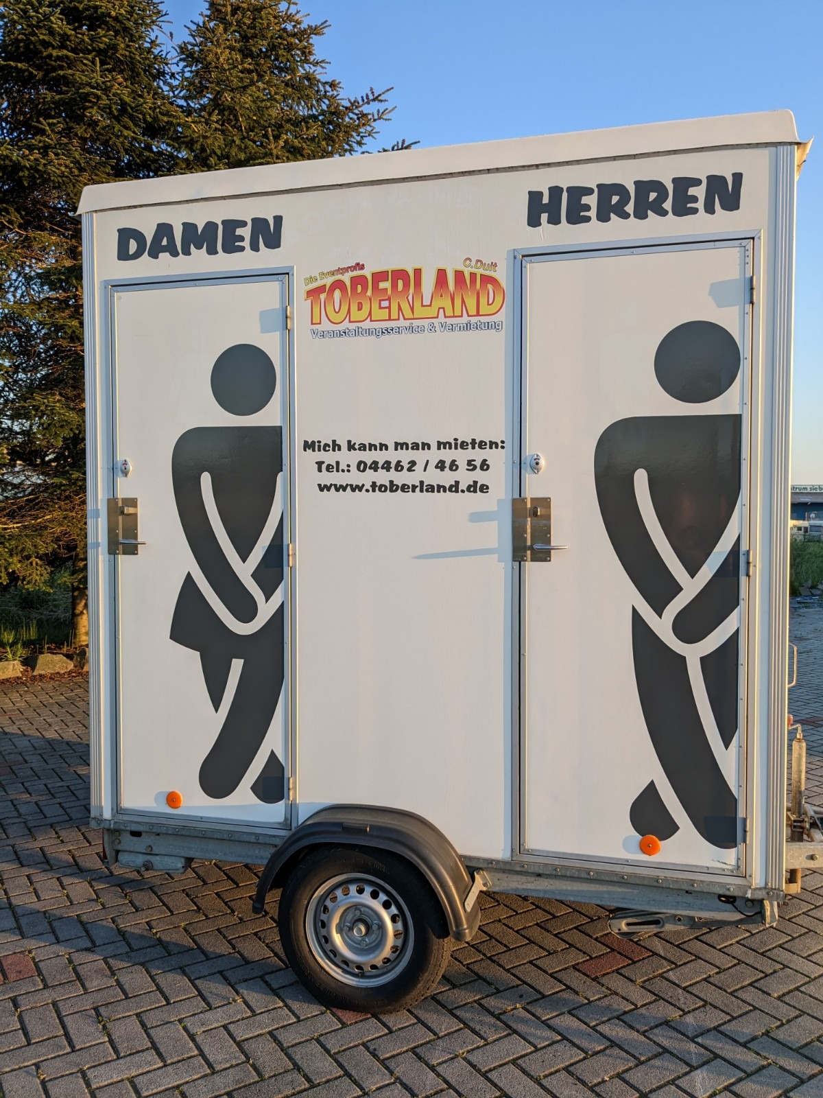 WC Wagen M mieten bei TOBERLAND, Inhaber Christian Duit