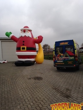 Werbedisplay Weihnachtsmann mieten bei TOBERLAND, Inhaber Christian Duit