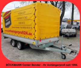 Nr. 48 - Drehschemel (auf Wunsch mit Bordwänden) / 7,24 m x 2,10 m x 0,30 m mieten