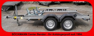Nr. 41 - Kastenanhänger mit Plane / 3,01 m x 1,50 m x 1,80 m mieten