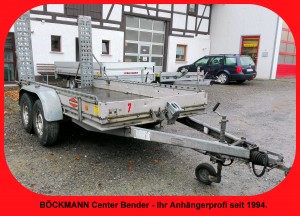 Nr. 6 - Kofferanhänger / 2,50 m x 1,30 m x 1,52 m mieten
