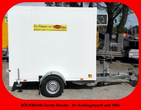 Nr. 10 - Kastenanhänger mit Plane / 5,14 m x 2,10 m x 2,10 m mieten