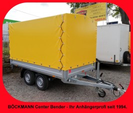 Nr. 8 - Kastenanhänger / 3,74 m x 1,80 m x 0,35 m mieten