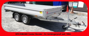 Nr. 7 - Baumaschinentransporter / 3,50 m x 1,75 m x 0,15 m mieten