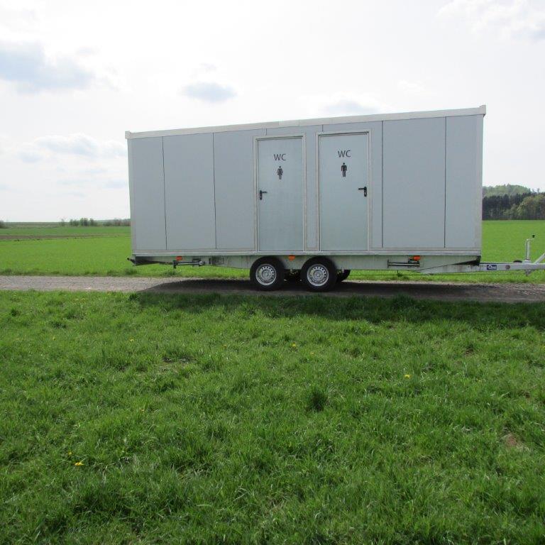 Toilettenwagen zu vermieten / WC Wagen / Winterfest – 2