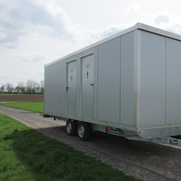 Toilettenwagen zu vermieten / WC Wagen / Winterfest