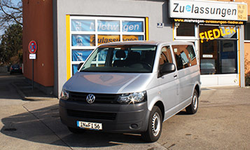 Van / Bus (z.B. VW Bus T6, 2-9-Sitzer) mieten bei Erwin Fiedler (Mietwagen Fiedler)