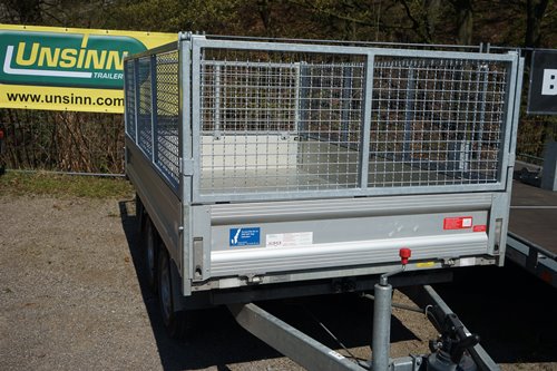Mietanhaenger Gruppe I (2600 kg) Heckkipper, 276 x 150 x 95 cm mieten