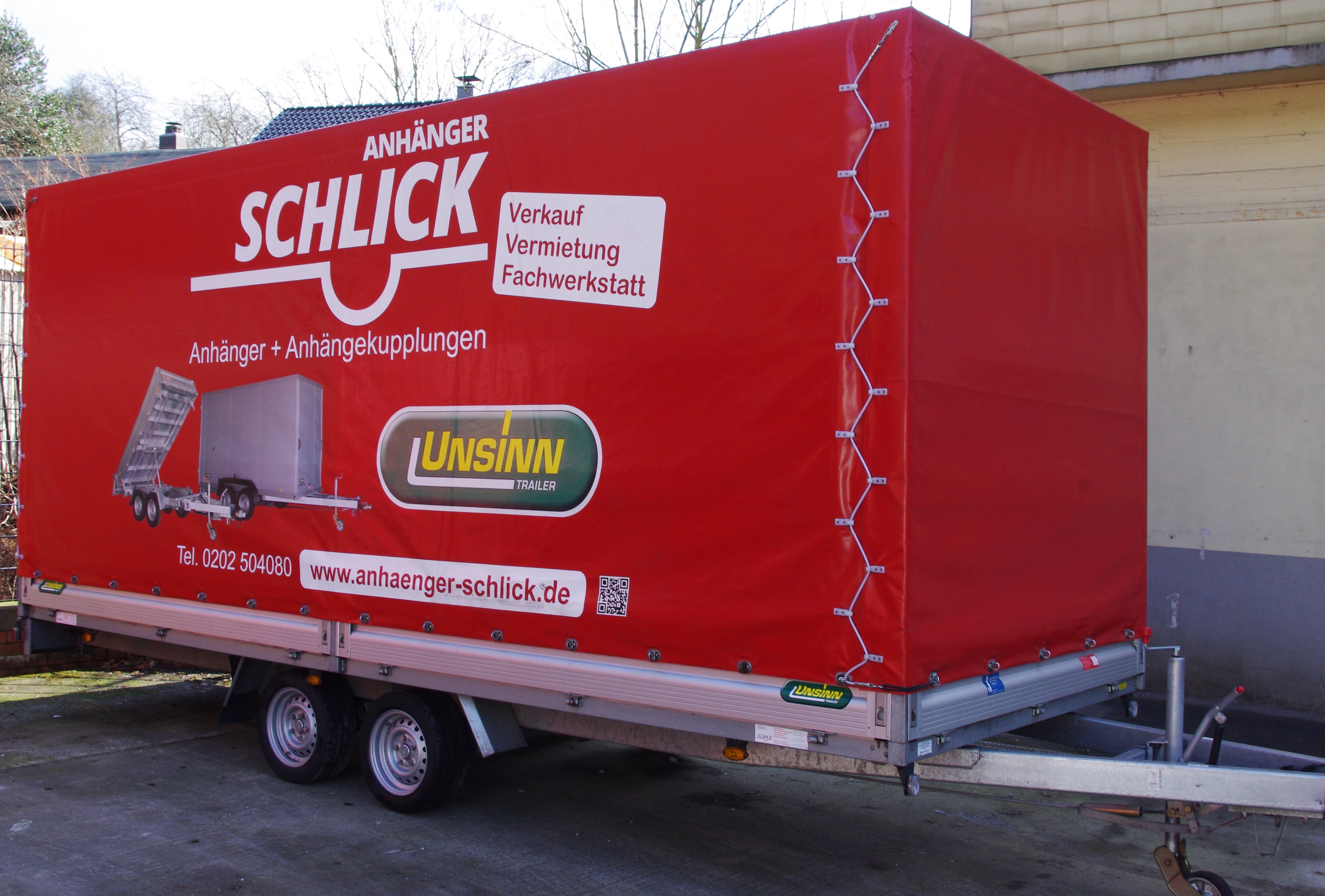 Mietanhaenger Gruppe M (3500 kg) Hochplane, 546 x 204 x 220 cm mieten