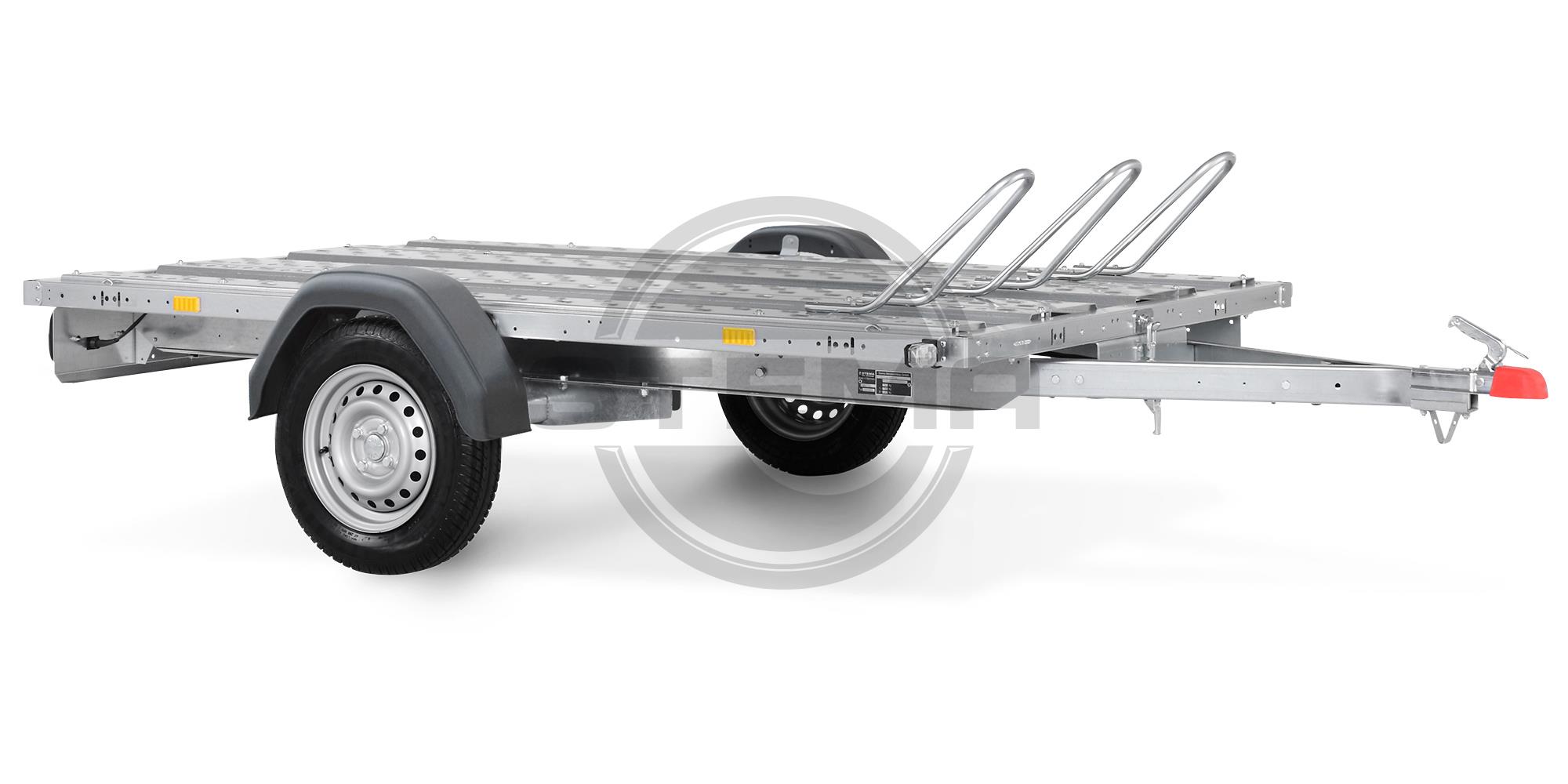 Mietanhaenger Gruppe J (750 kg) Motorradtransporter, 1 Maschine mieten