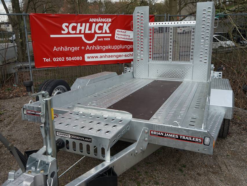 Mietanhaenger Gruppe I (3500 kg) Baumaschinentransporter, 320 x 170 x 39 cm mieten
