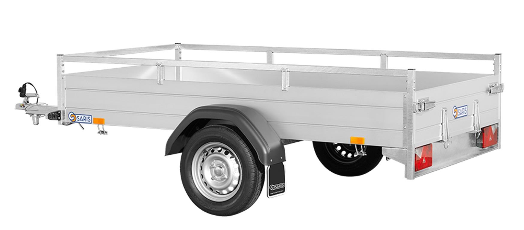 Mietanhaenger Gruppe B (750 kg) offen, 255 x 133 x 43 cm mieten