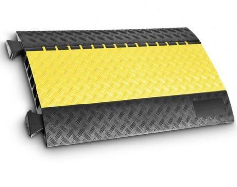 Kabelbrücke Yellow Jacket Adam Hall Defender Midi5 (5 Kanalig) Überfahrschutz