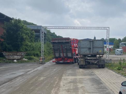 Kabelbrücke unterfahrbar, Straßenquerrung, Schlauchbrücke Breite 4-20m Durchfahrthöhe 4,5m – 2