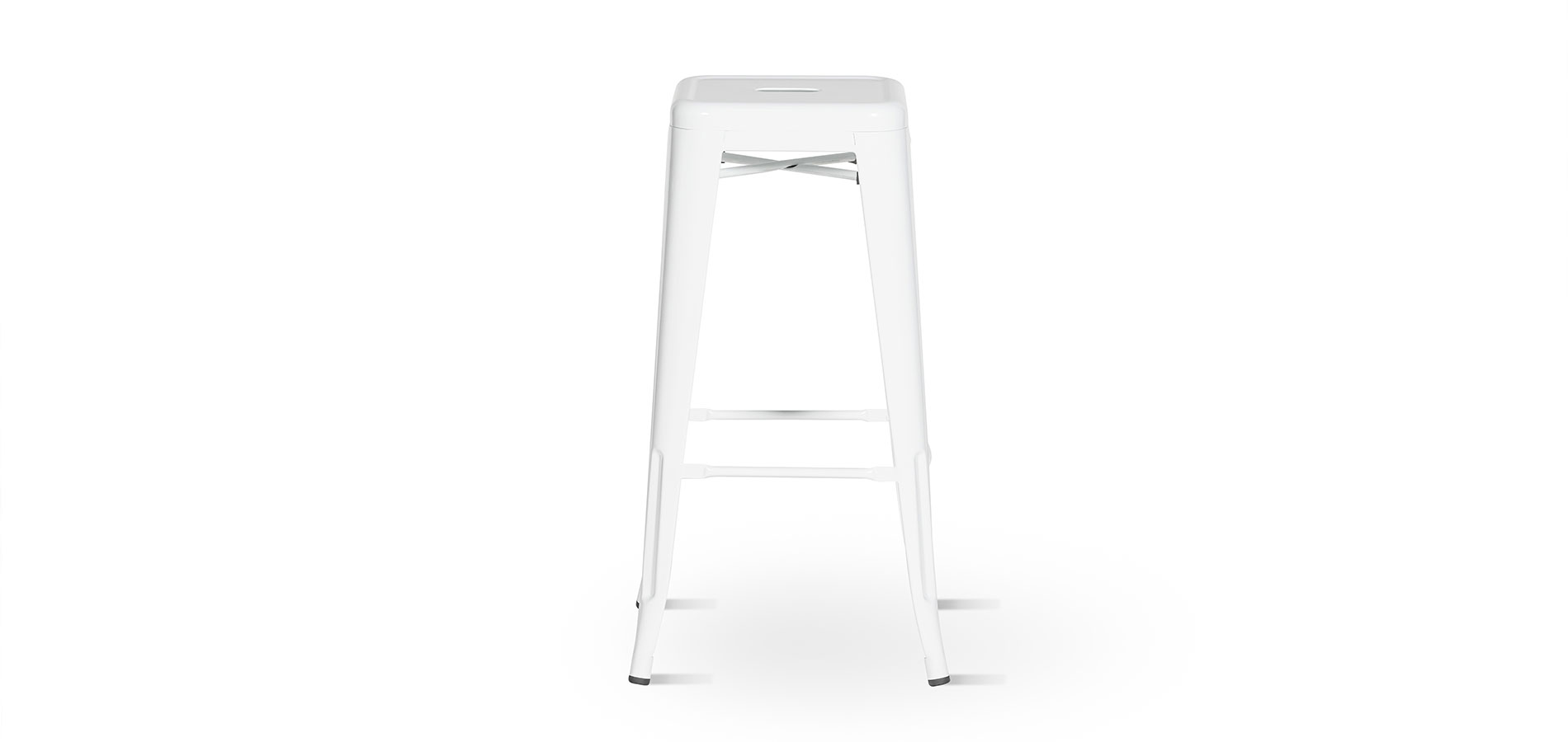 Barhocker Industrial weiß mieten bei Furn4Rent GmbH