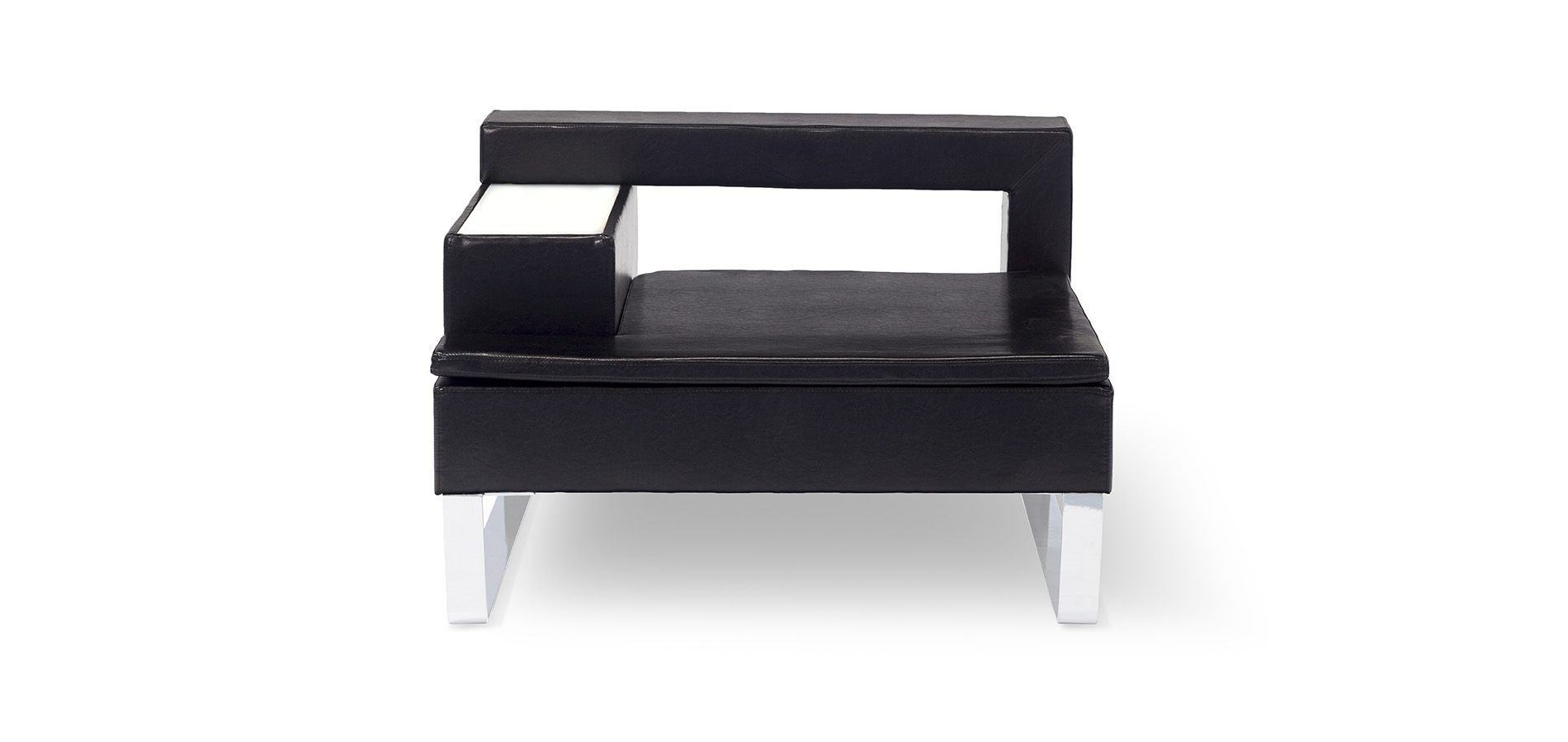Cubix Ecke rechts schwarz mieten bei Furn4Rent