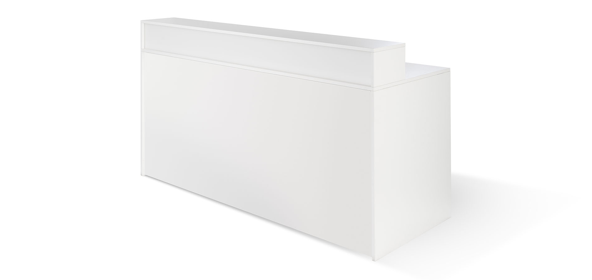 LED Barelement gerade weiß mieten bei Furn4Rent GmbH
