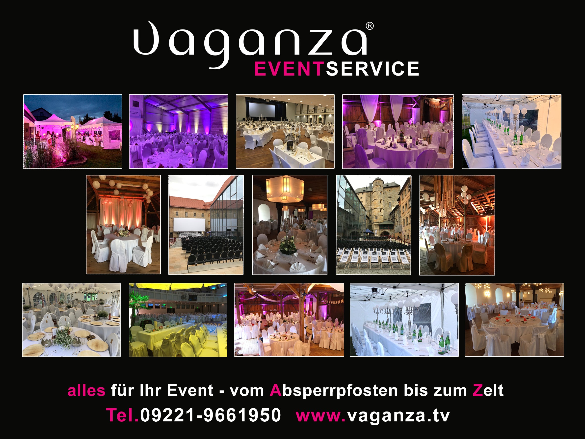 Stuhl / Stühle Komplettset inkl. Husse aus Stoff / Stuhlhusse Stoffhusse Bankettstuhl Kongressstuhl Hochzeit Feier Veranstaltung – 4