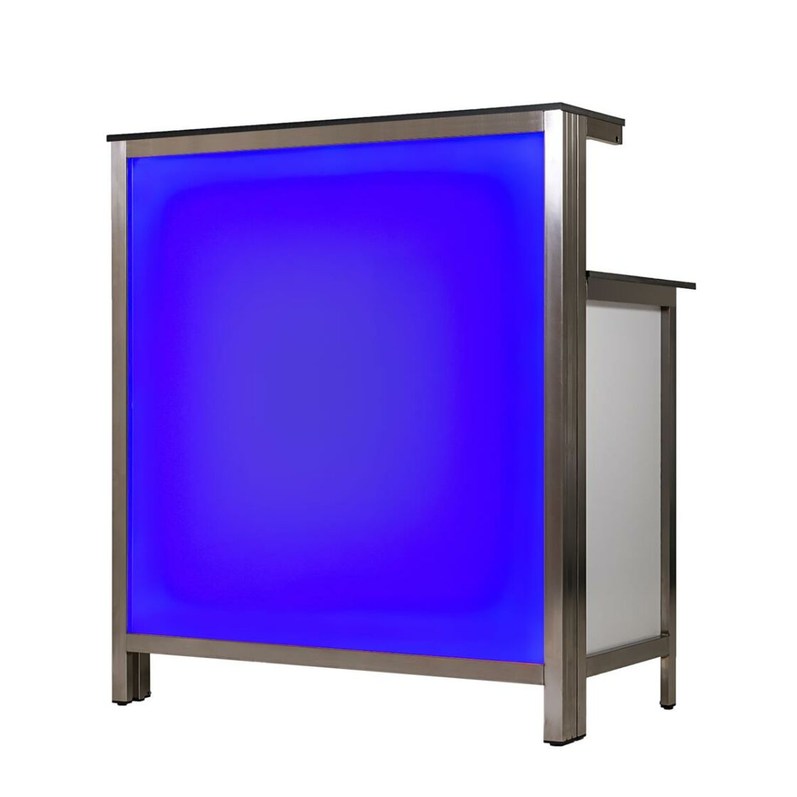 Cocktailbar / Bar / Theke / Barelement / Bartheke / Cocktailtheke / Thekenelement / klappbar / mit LED Beleuchtung mieten – 4