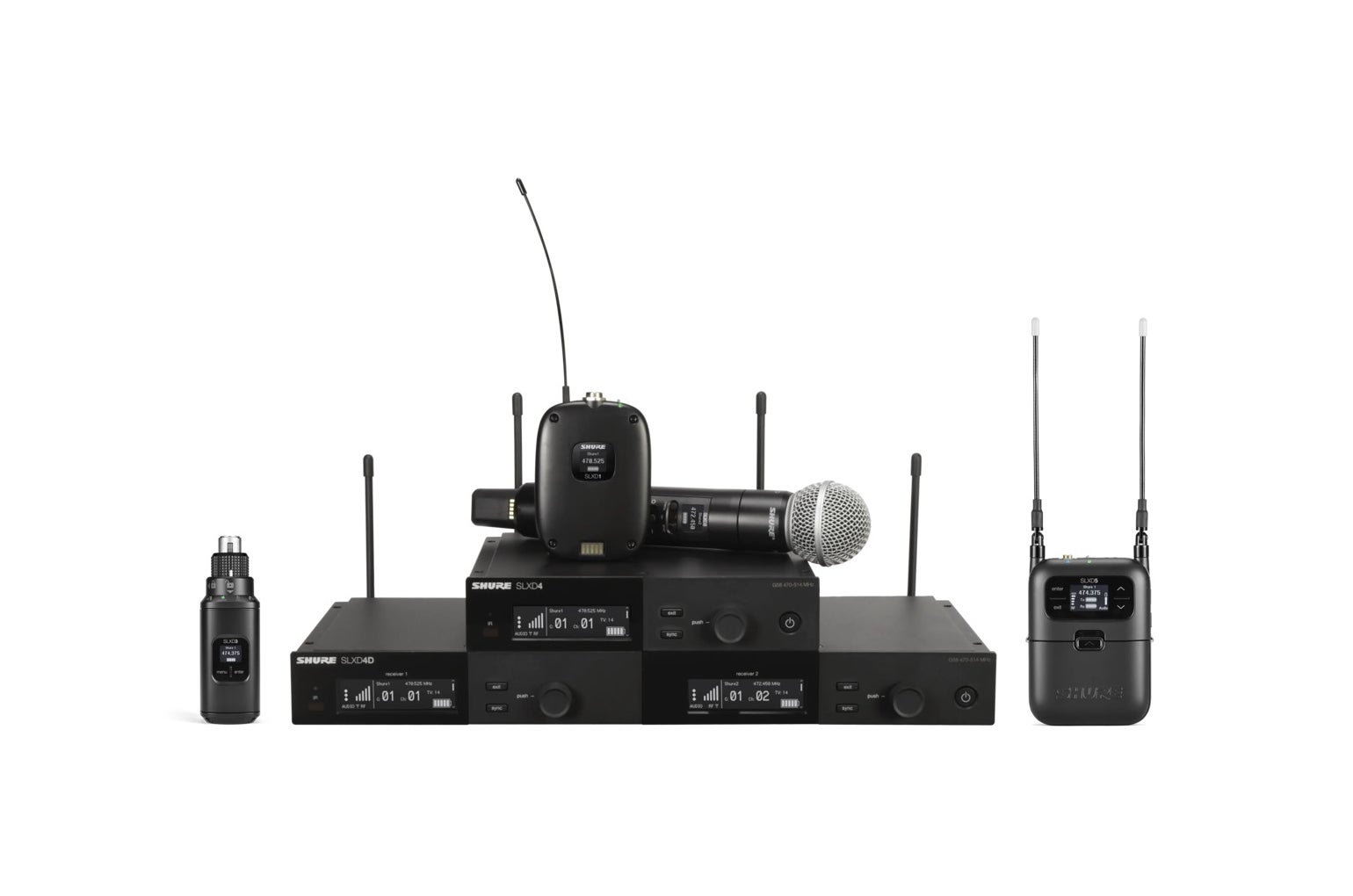 Funkmikrofon Shure SLX-D – 2
