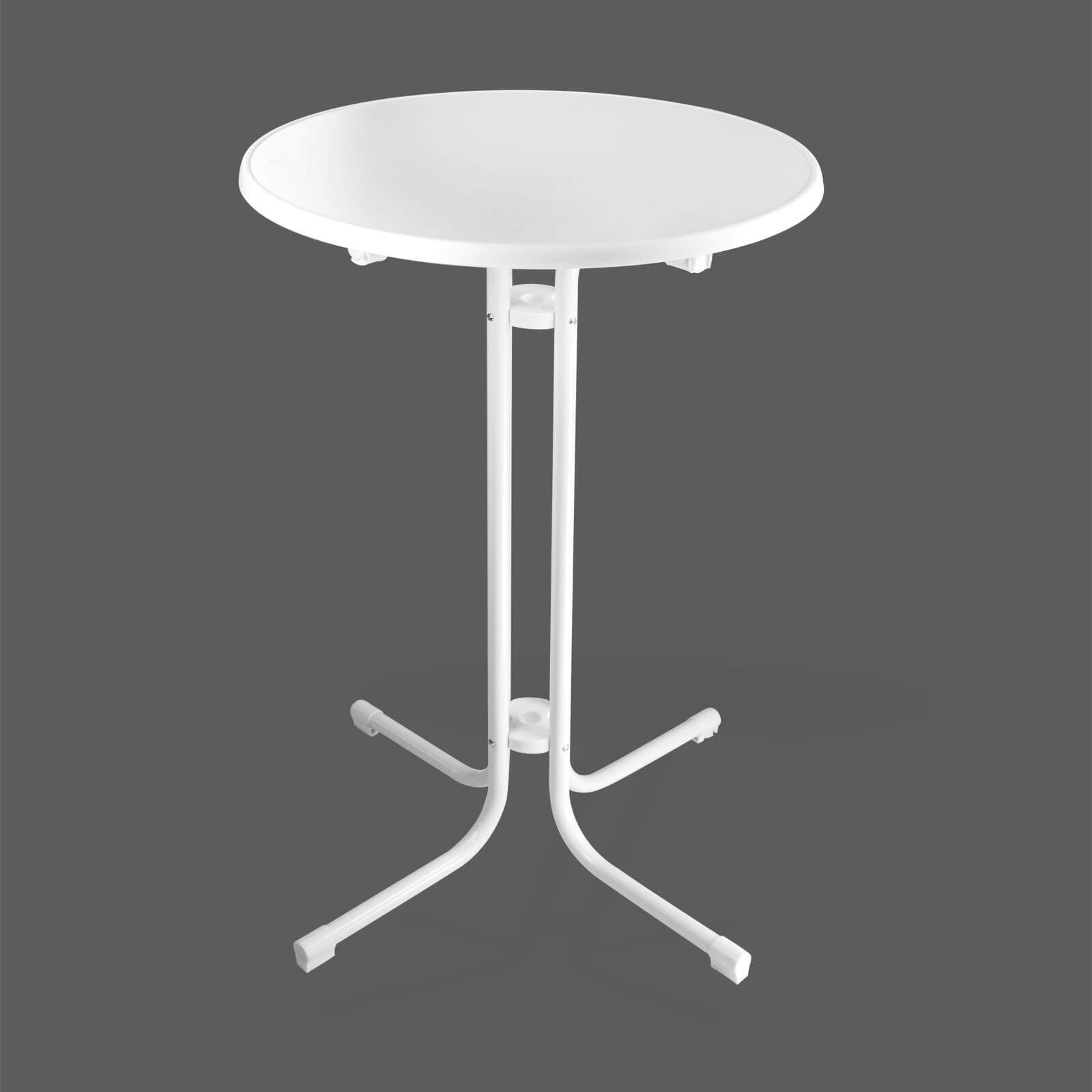 Stehtisch 80cm, weiss – 2