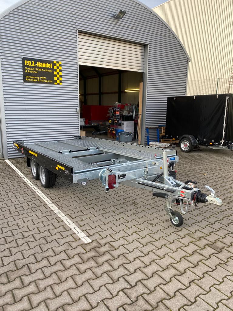 Autotransporter 3500 Kg mit Seilwinde