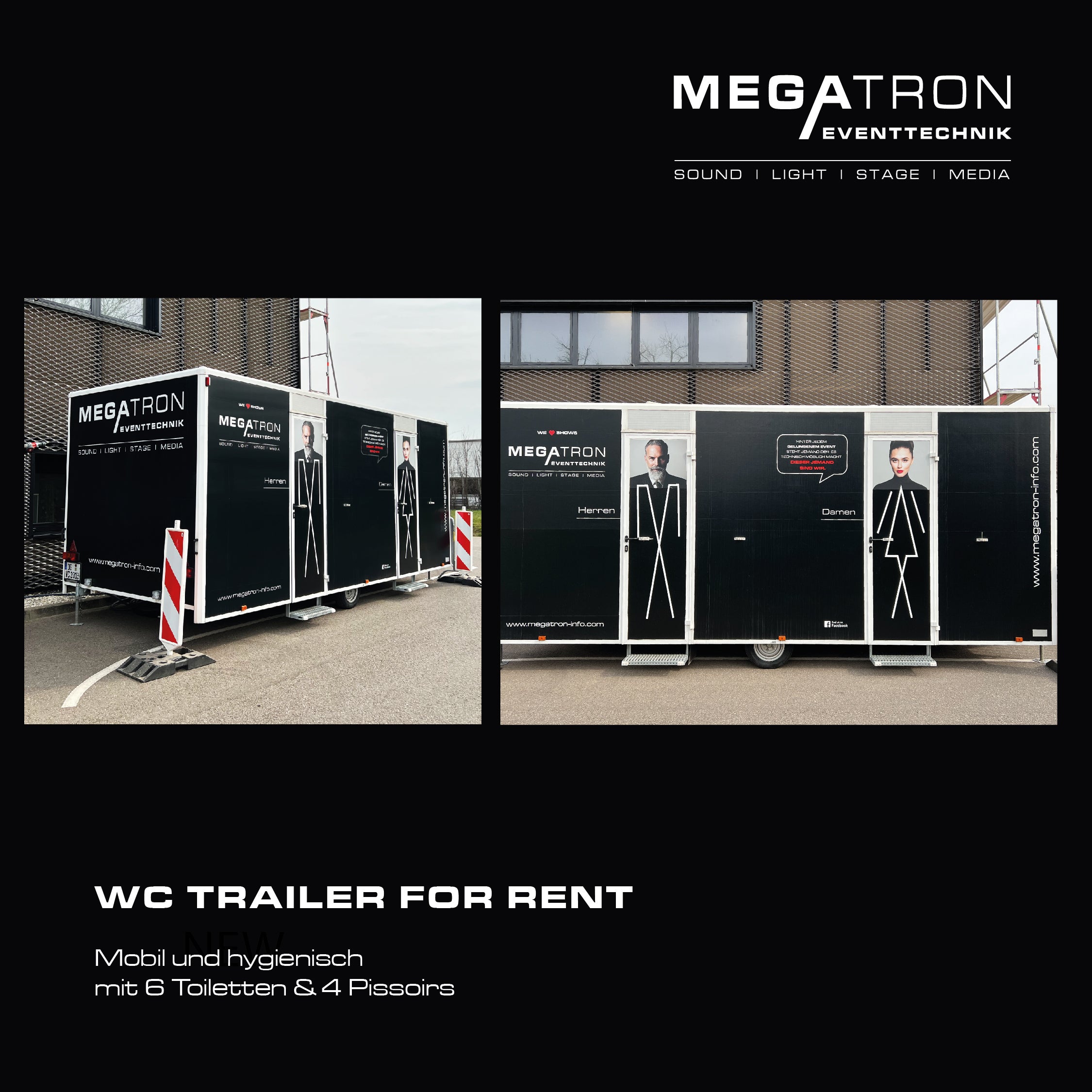 VIP Toilettenwagen / mobiles WC – 3